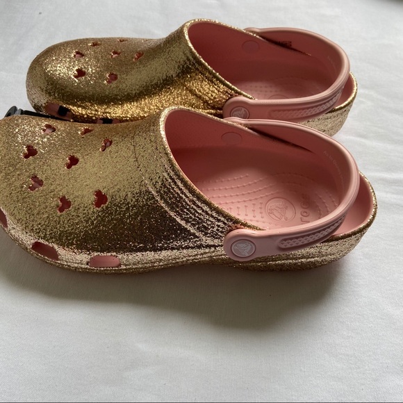 briar rose gold crocs